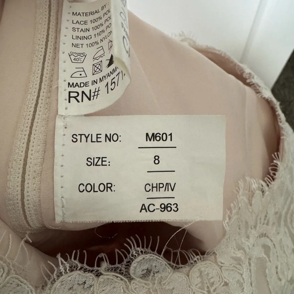 Allure Bridal Dakota size 8 - Picture 4 of 7